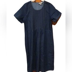 Short Sleeve Denim style dress